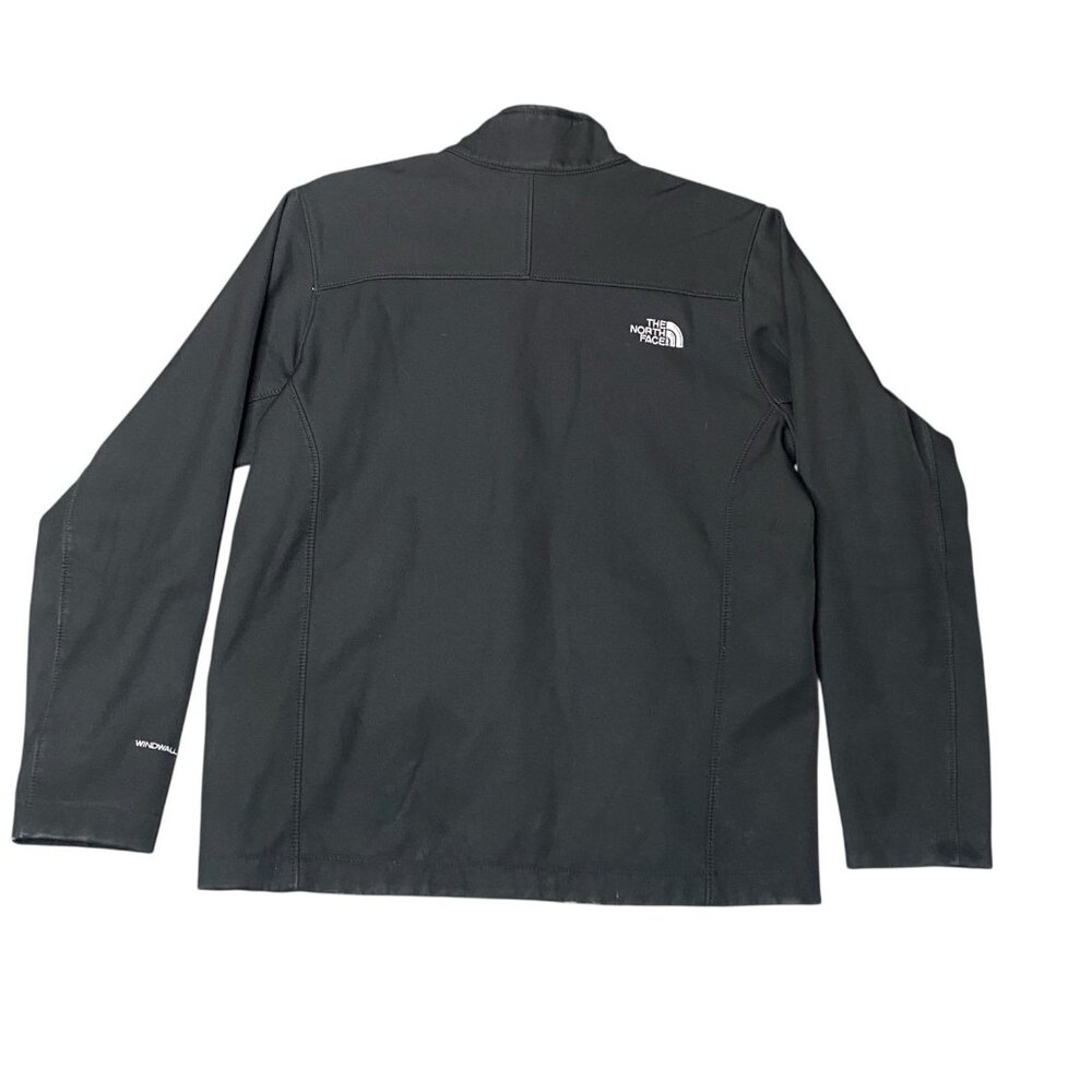 The North Face Boys WindWall Full Zip Jacket Black Size L (14/16) Coat - Picture 8 of 9